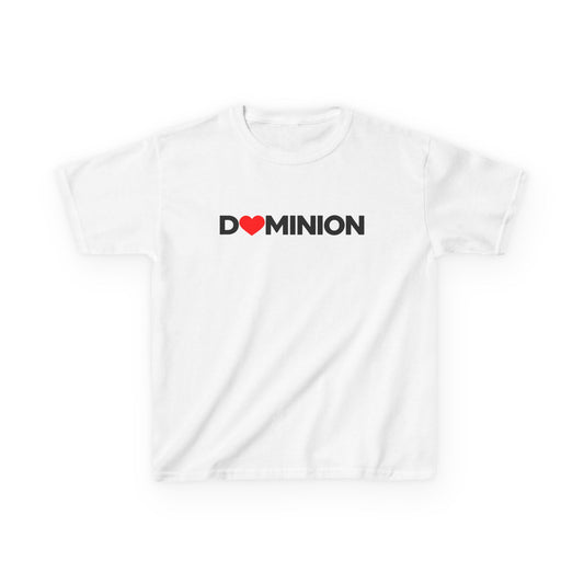 Dominion Heart Kids Tee | Love Heart Logo T-Shirt