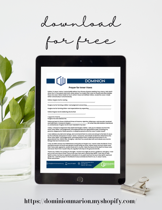 Prayer for Inner Vows