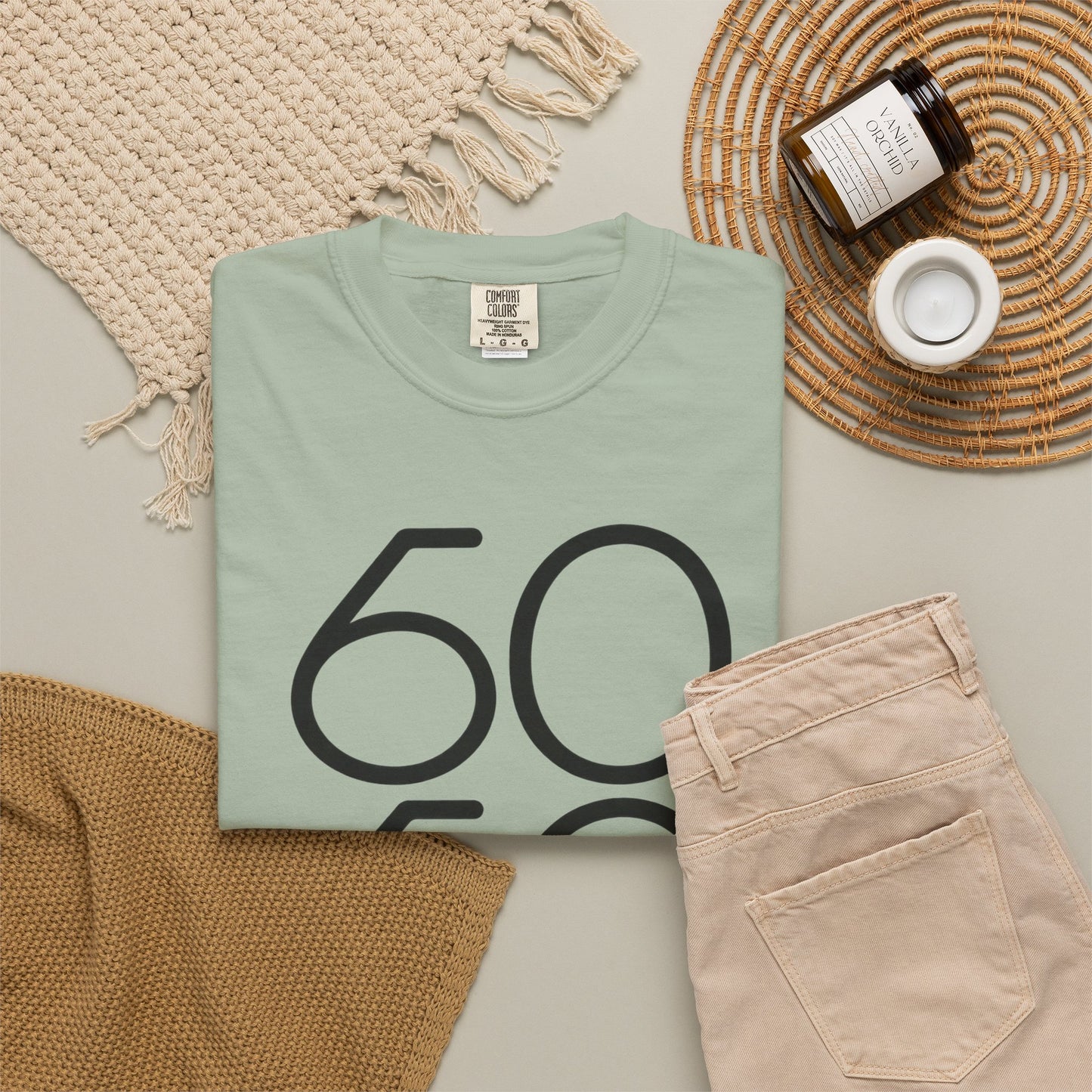 60 for Life T-Shirt — Minimalist Anniversary/60th Birthday Tee