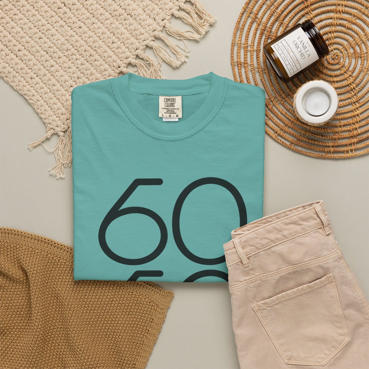 60 for Life T-Shirt — Minimalist Anniversary/60th Birthday Tee