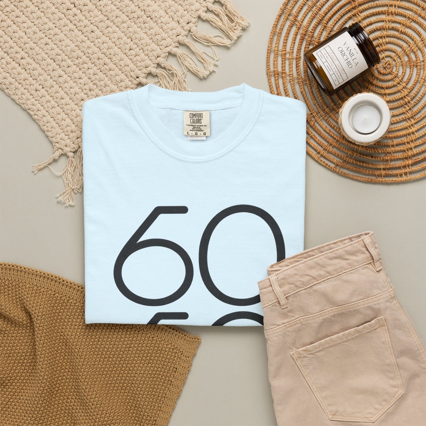 60 for Life T-Shirt — Minimalist Anniversary/60th Birthday Tee