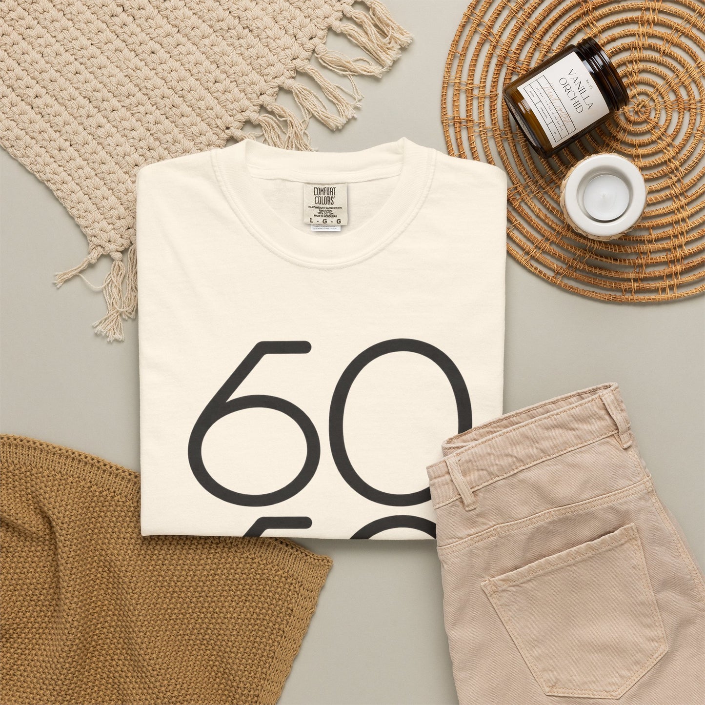 60 for Life T-Shirt — Minimalist Anniversary/60th Birthday Tee