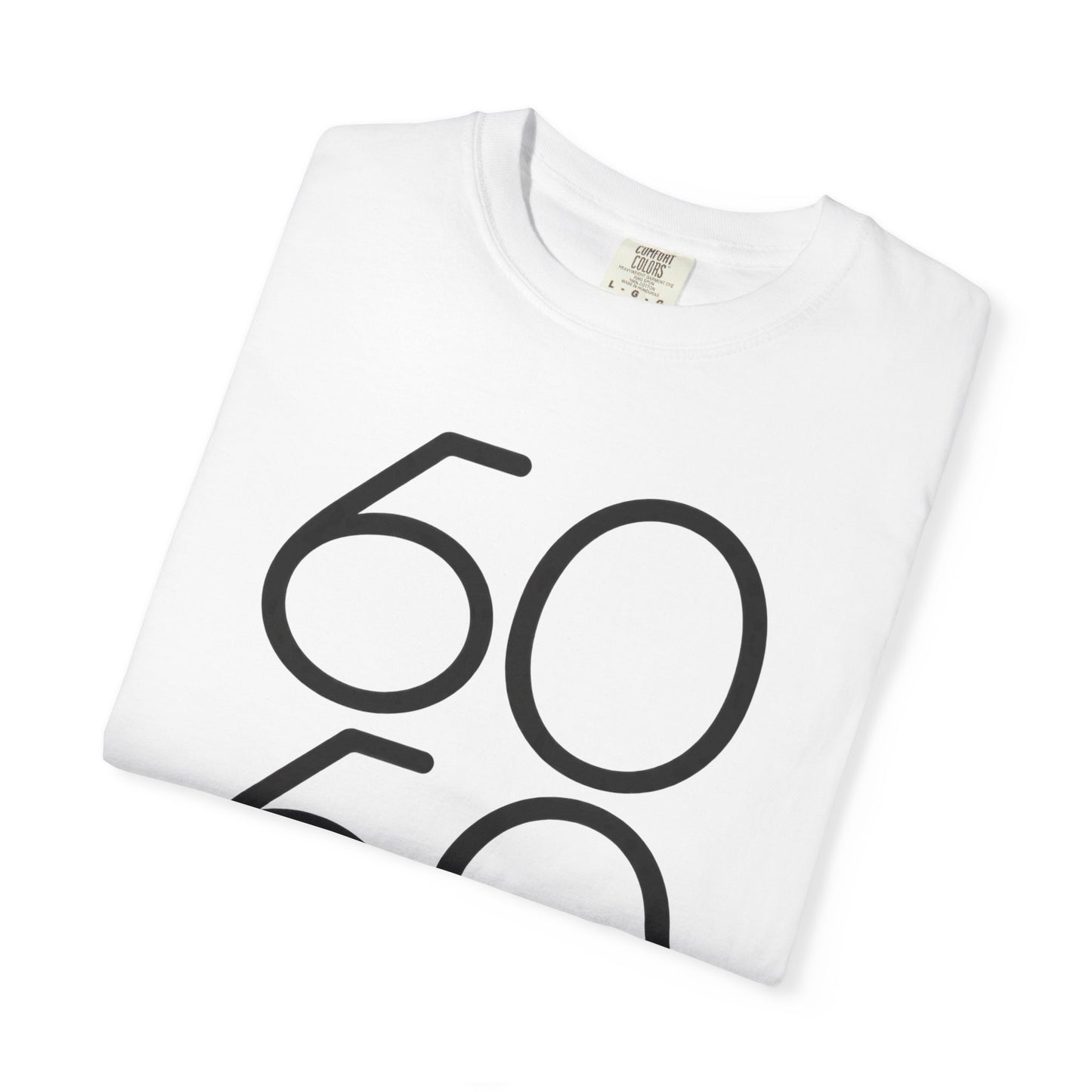 60 for Life T-Shirt — Minimalist Anniversary/60th Birthday Tee