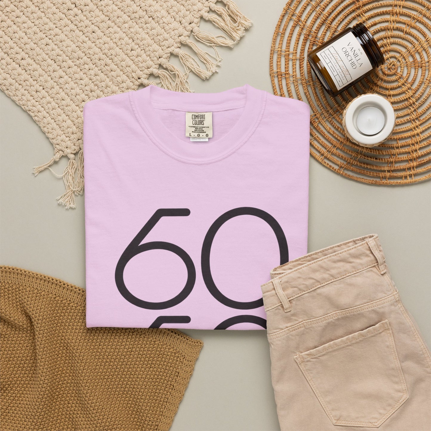 60 for Life T-Shirt — Minimalist Anniversary/60th Birthday Tee